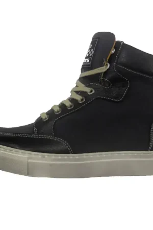 Helstons Baskets moto toile armalith-cuir kobe Meilleur Choix