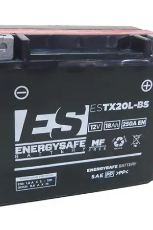 Energy Safe Batterie moto ESTX20L-BS 12V/18AH Satisfait Ou Remboursé