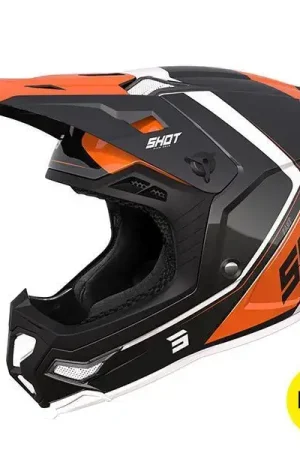 Paiement Sécurisé Shot Race Gear Casque moto cross Core