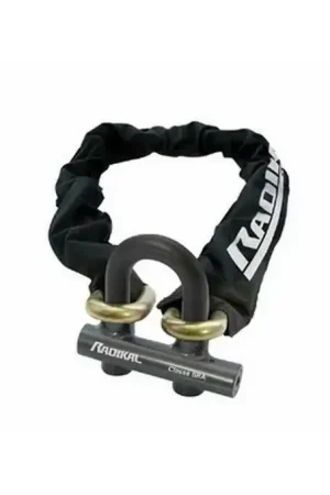 Satisfait Ou Remboursé Radikal Chaîne moto en acier trempé avec mini cadenas en arc SRA