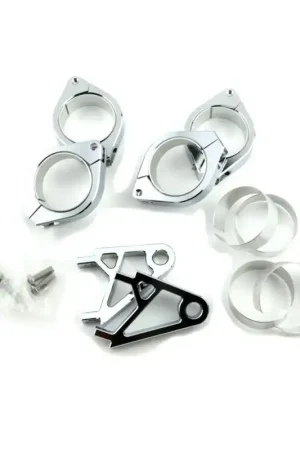 Dernier Modèle Highsider Support de phares alu Cnc 49/54mm