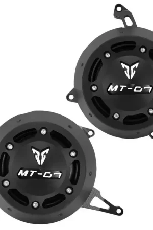 Avoc Paire de protections carter moto aluminium Yamaha 700 MT-07 2014>2020 CNC Quantité Limitée
