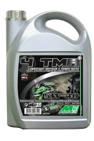Usine Directe Minerva Oil Huile moteur moto 4Tmr 5W40 P Piaggio 100% France 5 L