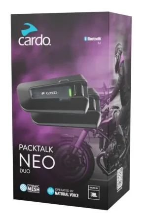 Intercom Cardo Packtalk Neo Duo Commander Maintenant