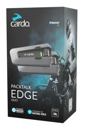 Livraison Gratuite Intercom Cardo Packtalk Edge Duo