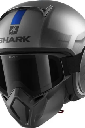 Casque Jet SHARK STREET DRAK TRIBUTE RM MAT Quantité Limitée