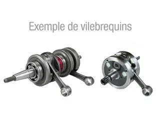 Vilebrequin complet HOT RODS Suzuki RM-Z250 Populaire