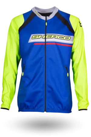 Casaque enduro SHERCO bleu/jaune 2022 Prix Réduit