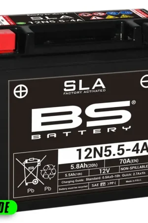 Achat Immédiat Batterie BS BATTERY SLA sans entretien activée usine