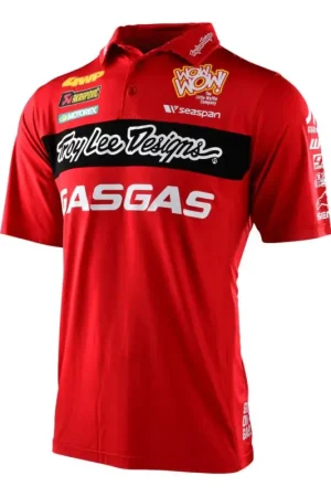 Acheter Direct Polo Gasgas Team TLD rouge 2022