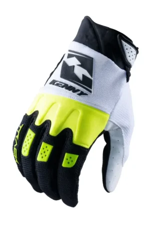 Commande En Gros Gants enfant Kenny Track noir/jaune fluo