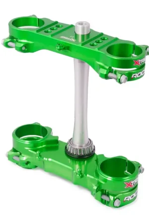 Affaire À Saisir Té de fourche XTRIG Rocs Tech vert offset 23mm Kawasaki KXF