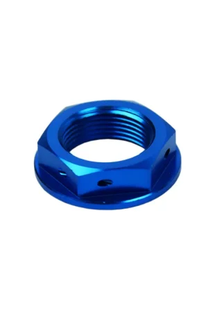 Ecrou de colonne de direction SCAR bleu Yamaha YZ80/85 Jusqu’à Épuisement Des Stocks