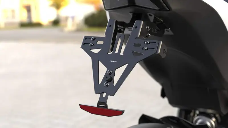 Certifié Support de plaque HIGHSIDER Akron-RS - Yamaha MT-09