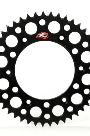 COURONNE RENTHAL ULTRALIGHT™ 51 DENTS ALU ANTI-BOUE PAS 520 ANODISÉ NOIR Prix Réduit