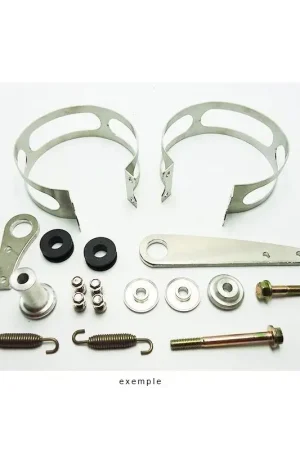 KIT FIXATION SILENCIEUX DOMA direct : 250 RAPTOR Prix Choc