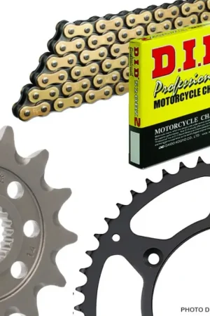 Achat Immédiat Kit chaîne DID/JT 520VX3 13/50 standard - couronne ultra-light anti-boue