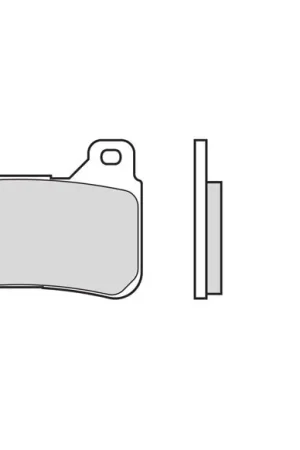 Achat Immédiat Plaquettes de frein BREMBO route métal fritté - 07HO50LA