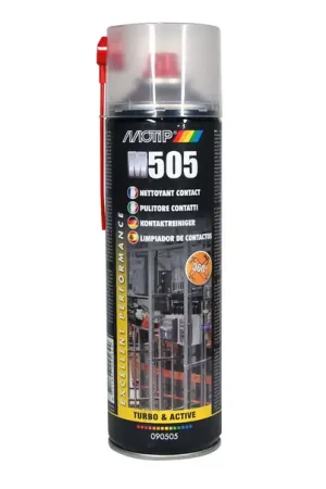 Nettoyant contact MOTIP - Spray 500 ml Dernière Chance