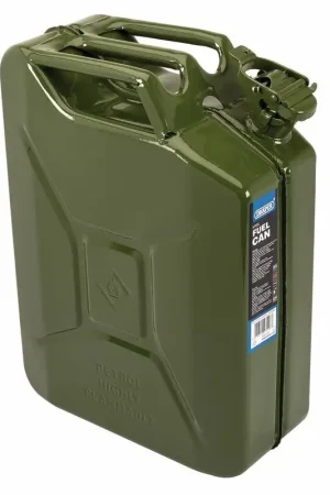 Achetez Aujourd’hui Bidon de carburant en acier DRAPER - vert 20L