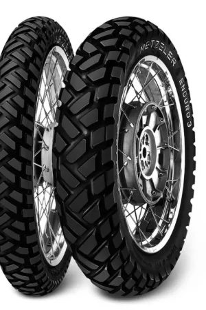 Dernier Modèle Pneu METZELER ENDURO 3 SAHARA (F) 90/90-21 M/C 54H DP TL