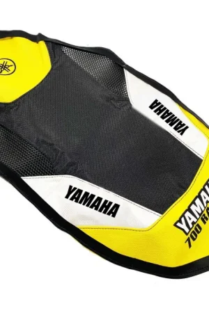 Achat Immédiat HOUSSE DE SELLE YAMAHA 700 RAPTOR JAUNE / BLANCHE / NOIR