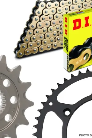 Pas Cher Kit chaîne DID/PBR 520DZ2 14/50 renforcé - couronne standard