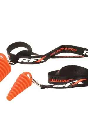 Vente Directe Bouchon de pot d'échappement 2 temps RFX Race avec lanière - orange