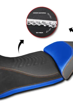 Meilleure Vente HOUSSE DE SELLE BLEU / NOIR pour KTM 1290 SUPER ADVENTURE S 21-24