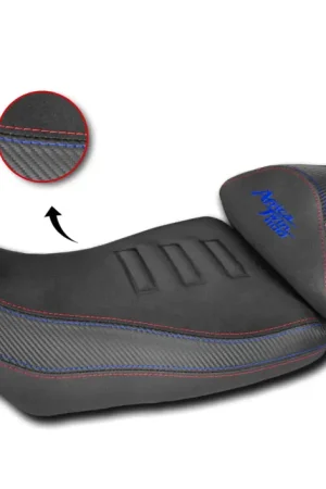 SELLE COMPLETE - HONDA AFRICA TWIN CRF 1100 20-24 - couture bleu / rouge Populaire