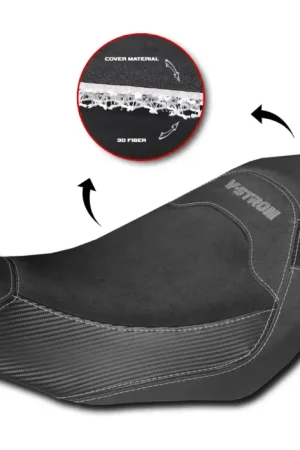 Prix Cassé HOUSSE DE SELLE COMPLETE - SUZUKI V-STROM 800 gris
