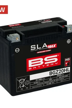 Batterie BS BATTERY SLA Max sans entretien activée usine - BGZ20HL Réduction