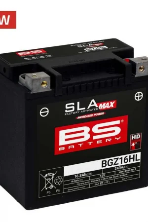 Batterie BS BATTERY SLA Max sans entretien activée usine - BGZ16HL Offre Spéciale