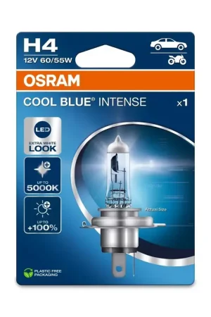 Ampoule OSRAM Cool Blue Intense H4 12V/60/55W - X1 Pas Cher