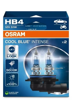 Ampoule OSRAM Cool Blue Intense HB4 12V/51W - x2 Prix Cassé