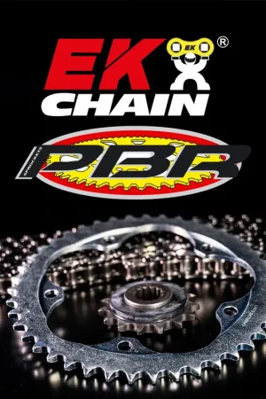 Produit De Marque Kit chaîne EK/PBR 420SR 12/47 - couronne standard
