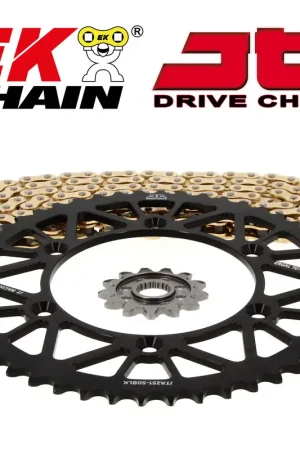 Super Prix Kit chaîne EK/JT 520ZVX3 17/43 - couronne standard