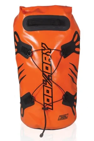Acheter En Ligne HARISSON sac à dos tube sacoche arrière moto scooter étanche 30L - DA503