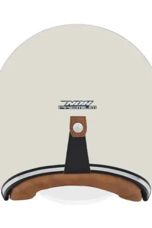 NOX casque jet vintage moto scooter HERITAGE crème Haute Qualité