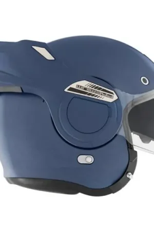 NOX casque intégral modulable en jet STRATOS moto scooter bleu mat Expédition Rapide