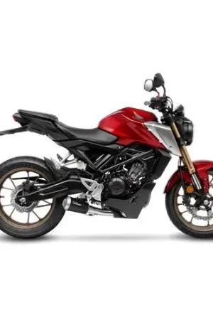 Authentique LEOVINCE HONDA CB 125 R / Neo Sports Café / 2021 2022 LV-10 INOX BLACK ligne complète NON HOM 15246B