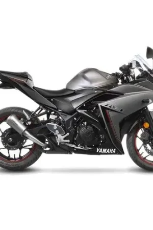 Meilleur Prix LEOVINCE YAMAHA YZF-R25 / YZF-R3 / MT-03 / MT-25 / 2014 2021 LV-10 INOX pot échappement NON HOM 15212