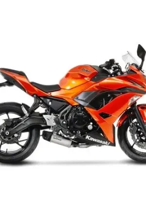Dernier Modèle LEOVINCE KAWASAKI NINJA 650 / Z650 / 2017 2020 UNDERBODY INOX ligne complète NON HOM 14170