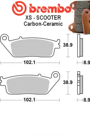 Acheter Direct Plaquettes de frein BREMBO 07075XS HONDA FJS 600 SILVERWING 03-15 (Arrière)