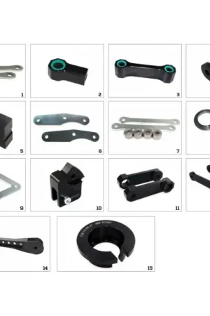 Vente Directe Kit de rabaissement de selle TECNIUM SUZUKI SV650 / TRIUMPH TIGER 800 / YAMAHA FZS1000
