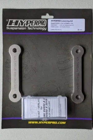 Vente Directe Kit de rabaissement HYPERPRO SUZUKI SV 650 16-20 (ABS) (-25mm / -40mm - bielettes/ressorts)