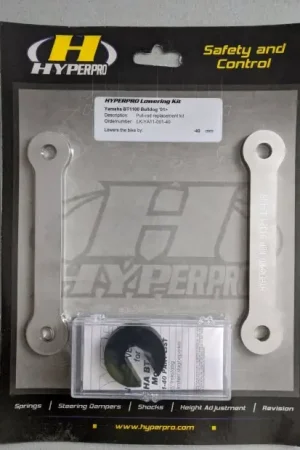 Achat Immédiat Kit de rabaissement HYPERPRO YAMAHA BT 1100 BULLDOG 02-07 (-40mm - biellettes)