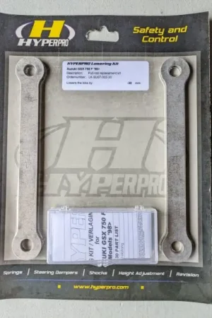 Acheter Direct Kit de rabaissement HYPERPRO SUZUKI GSX-F 750 98- (-30mm / -45mm - biellettes)