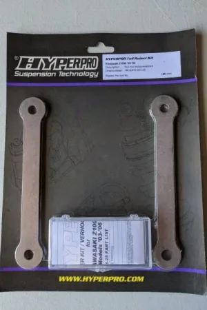 Kit de rehausse HYPERPRO KAWASAKI Z1000 03-06 (+25mm) Bon Marché