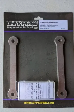 Kit de rehausse HYPERPRO SUZUKI GSF 1250 BANDIT 07-14 (+35mm) Certifié